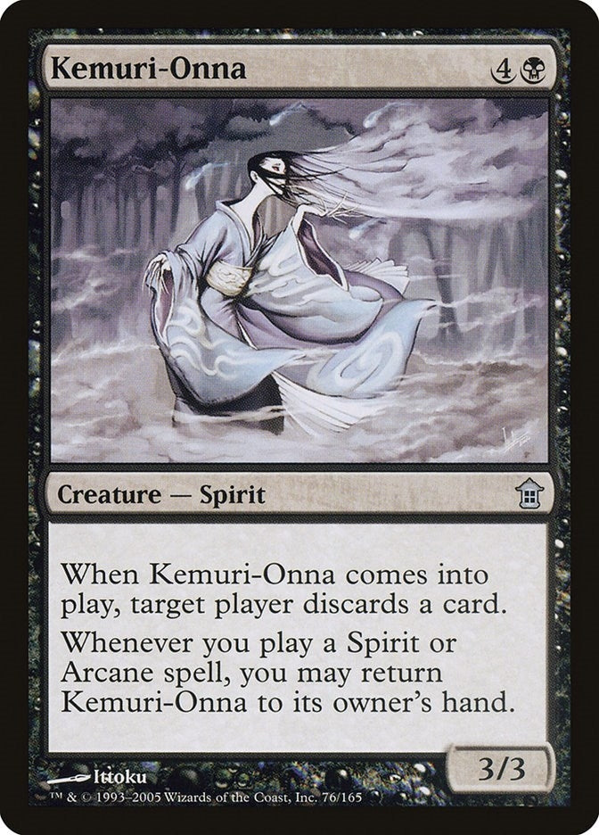 Image for Kemuri-Onna (76) [Saviors of Kamigawa]