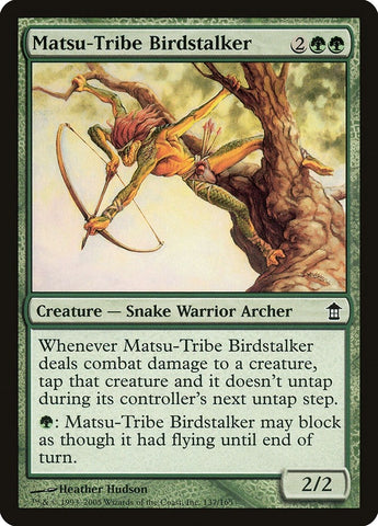 Image for Matsu-Tribe Birdstalker (137) [Saviors of Kamigawa]