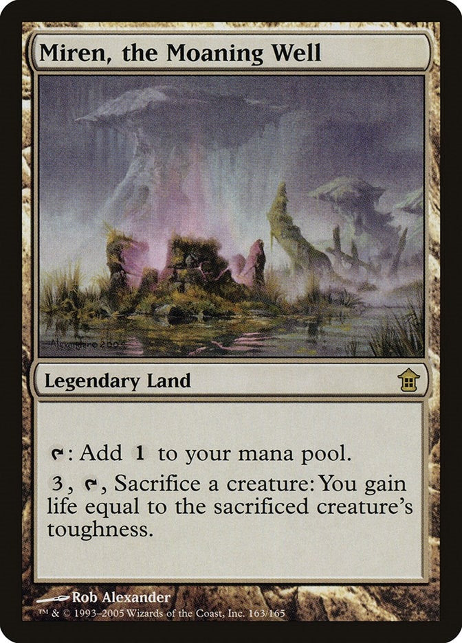 Image for Miren, the Moaning Well (163) [Saviors of Kamigawa]