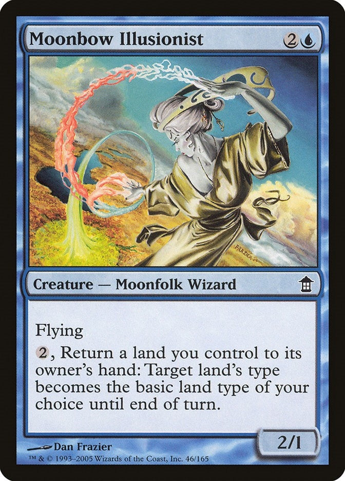 Image for Moonbow Illusionist (46) [Saviors of Kamigawa]