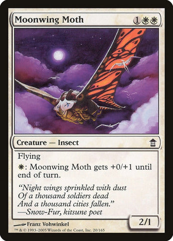 Image for Moonwing Moth (20) [Saviors of Kamigawa]