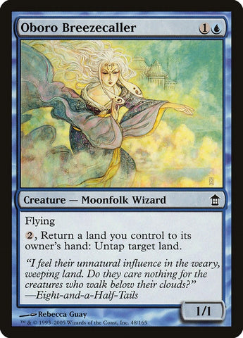 Image for Oboro Breezecaller (48) [Saviors of Kamigawa]