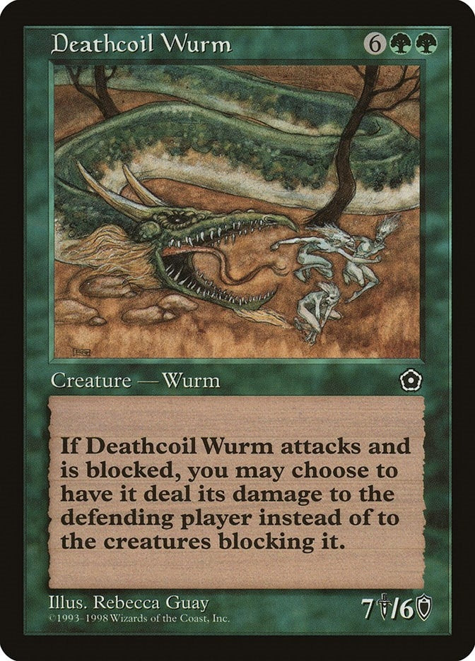 Image for Deathcoil Wurm [Portal Second Age]