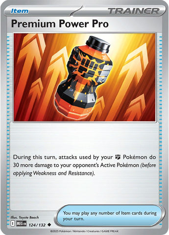 Premium Power Pro (124/132) (ME01: Mega Evolution)