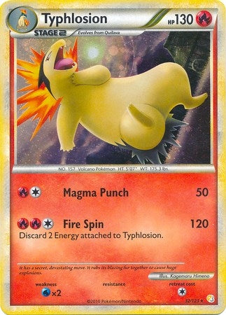 Image for Typhlosion (032/123) [Deck Exclusives]