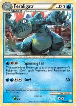 Image for Feraligatr (020/123) [Deck Exclusives]