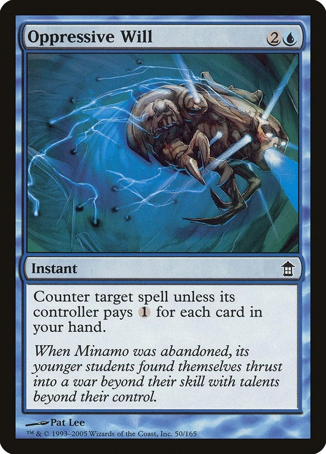 Image for Oppressive Will (50) [Saviors of Kamigawa]