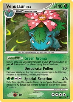 Image for Venusaur (DPPt Supreme Victors) (013/147) - Pokemon