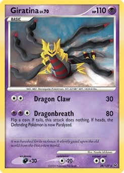 Image for Giratina Lv. 70 (028/127) [Deck Exclusives]