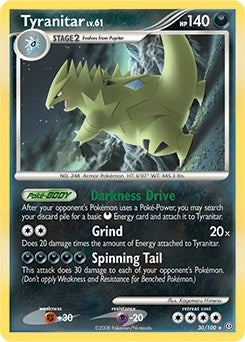 Image for Tyranitar (030/100) [Deck Exclusives]