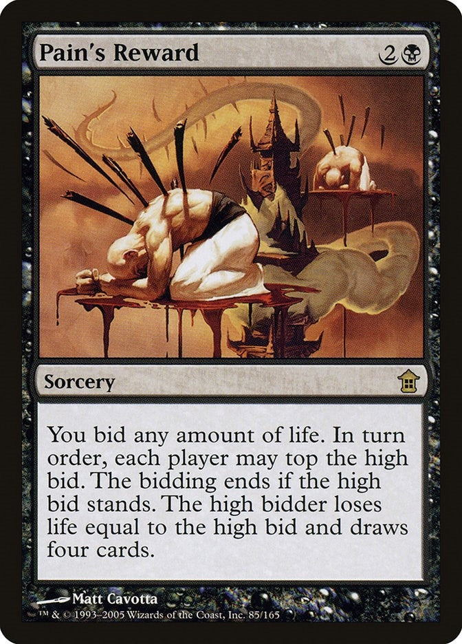Image for Pain's Reward (85) [Saviors of Kamigawa]