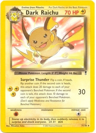 Image for Dark Raichu (007/110) [Deck Exclusives]