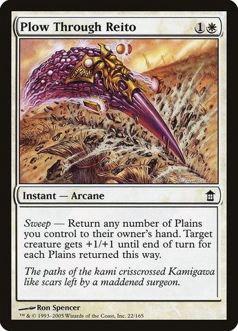 Image for Plow Through Reito (22) - Magic: The Gathering