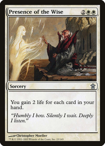 Image for Presence of the Wise (23) - Magic: The Gathering