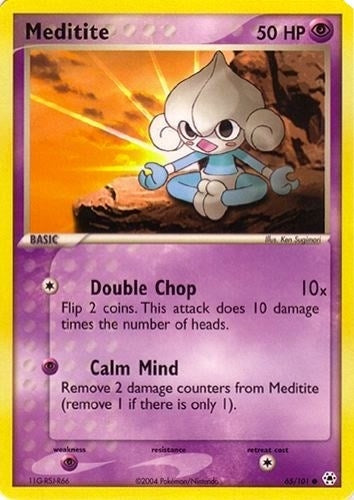 Image for Meditite (65) [EX Battle Stadium]