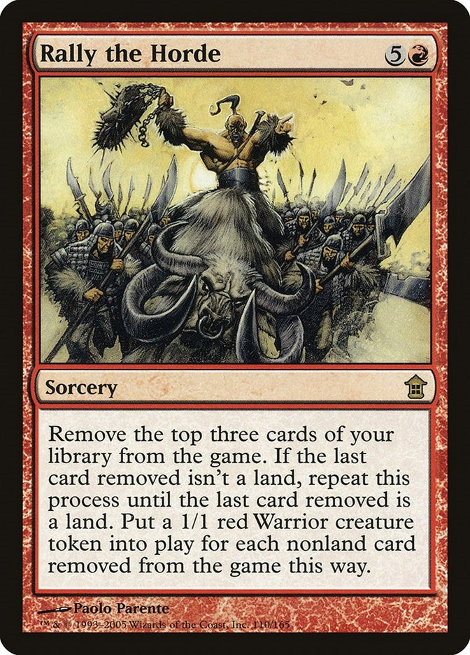 Image for Rally the Horde (110) [Saviors of Kamigawa]