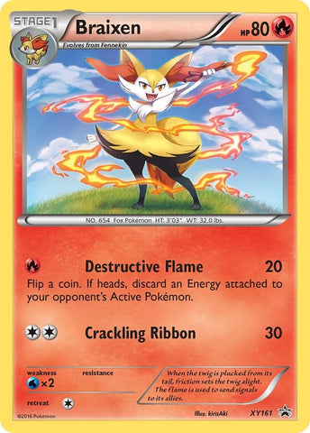 Image for Braixen - XY161 (XY161) [XY Promos]