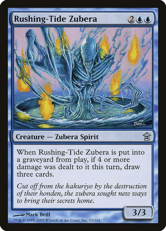 Image for Rushing-Tide Zubera (52) [Saviors of Kamigawa]