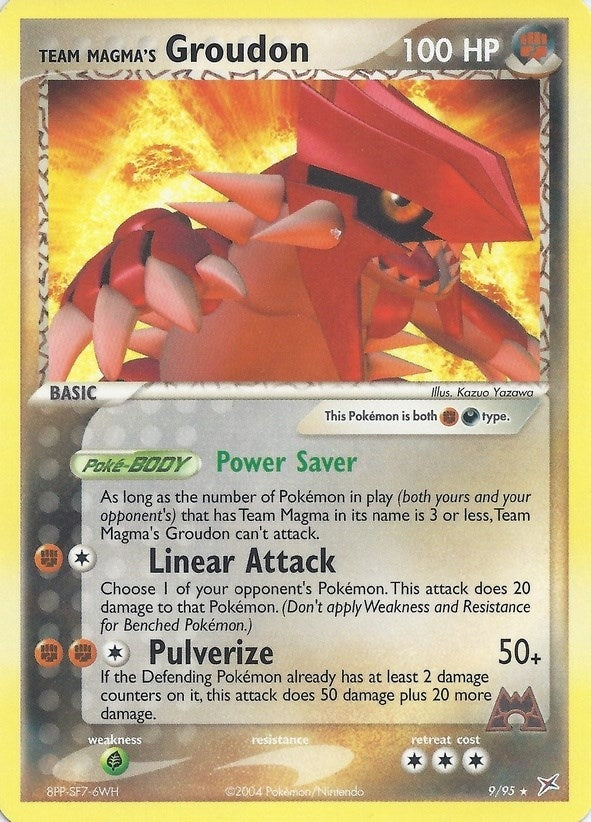 Image for Team Magma's Groudon (009/095) [Deck Exclusives]
