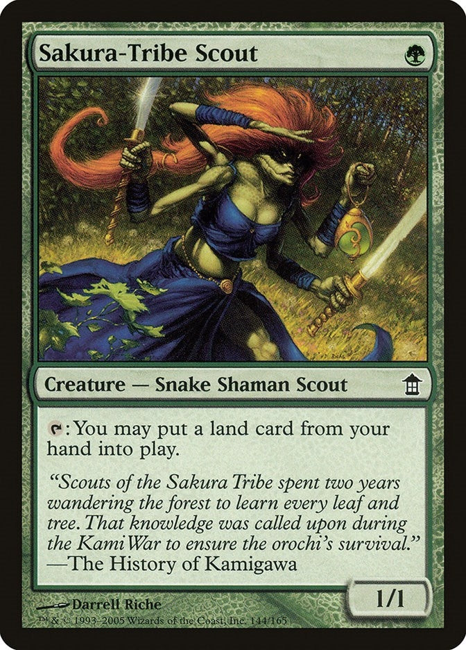 Image for Sakura-Tribe Scout (144) [Saviors of Kamigawa]