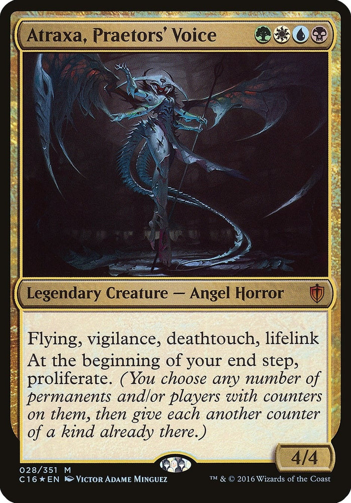 Image for Atraxa, Praetors' Voice (Commander 2016) (28) [Oversize Cards]