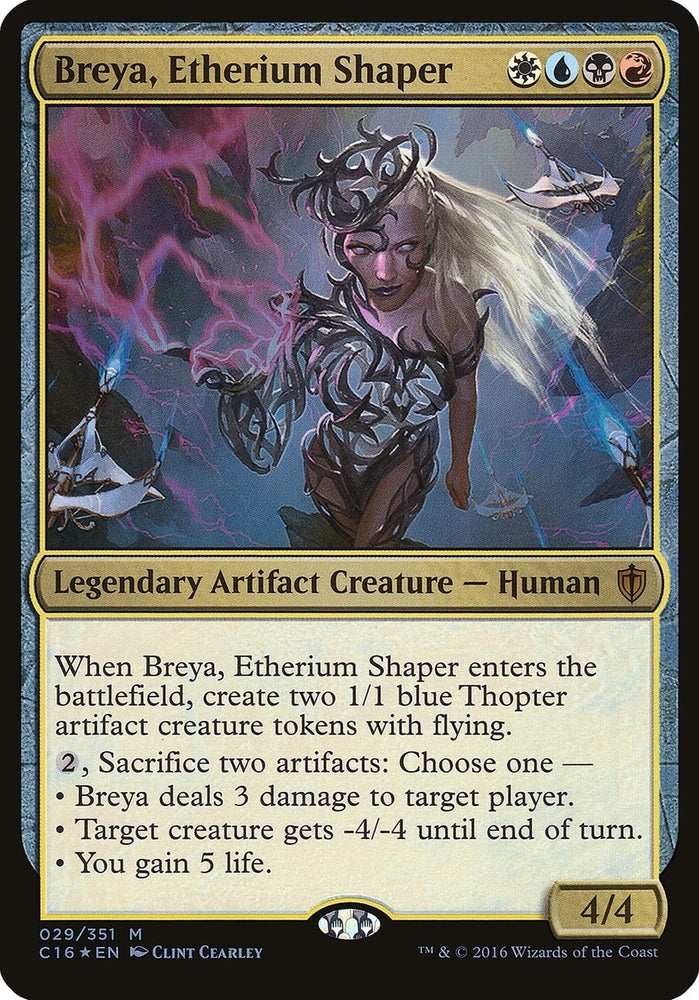 Image for Breya, Etherium Shaper (Commander 2016) (29) [Oversize Cards]