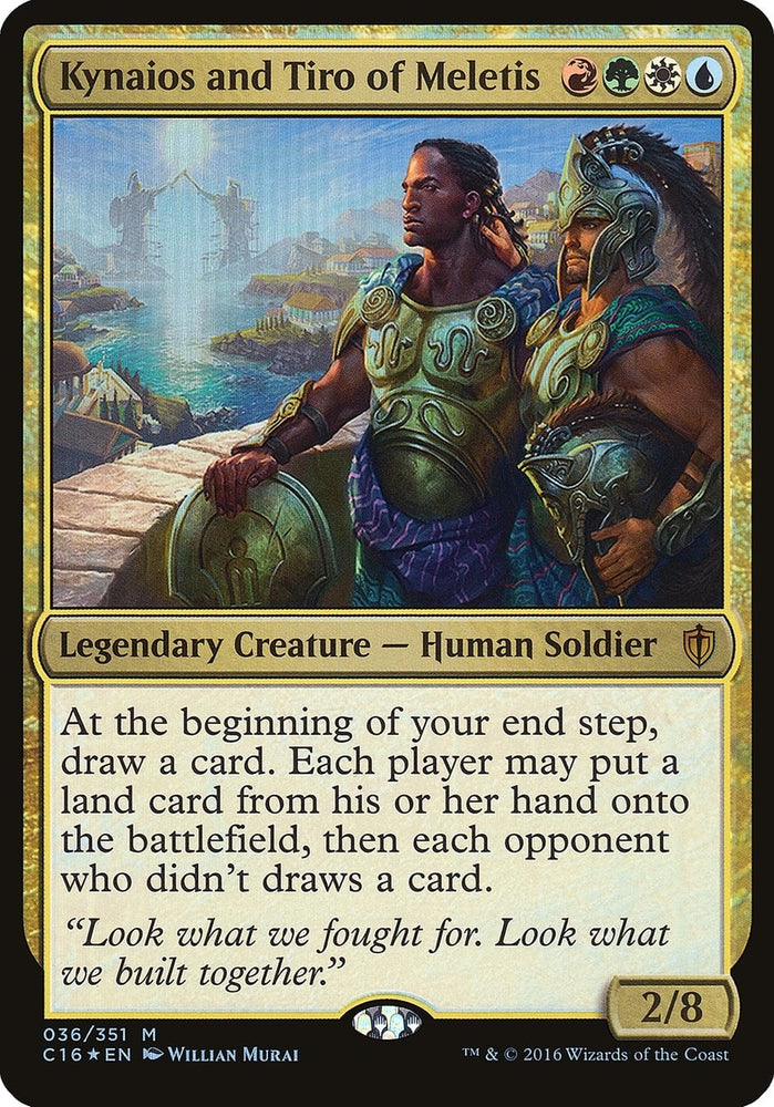 Image for Kynaios and Tiro of Meletis (Commander 2016) (36) [Oversize Cards]