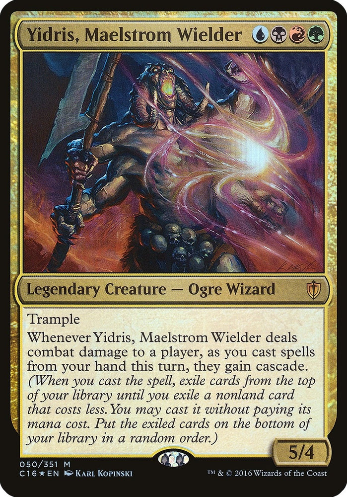 Image for Yidris, Maelstrom Wielder (Commander 2016) (50) [Oversize Cards]