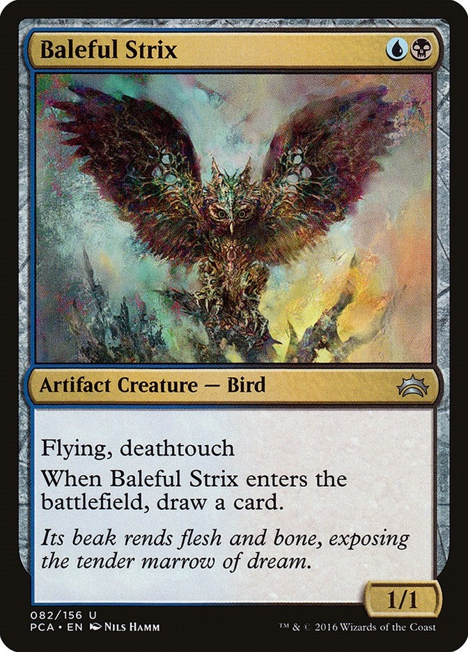 Image for Baleful Strix (82) [Planechase Anthology]