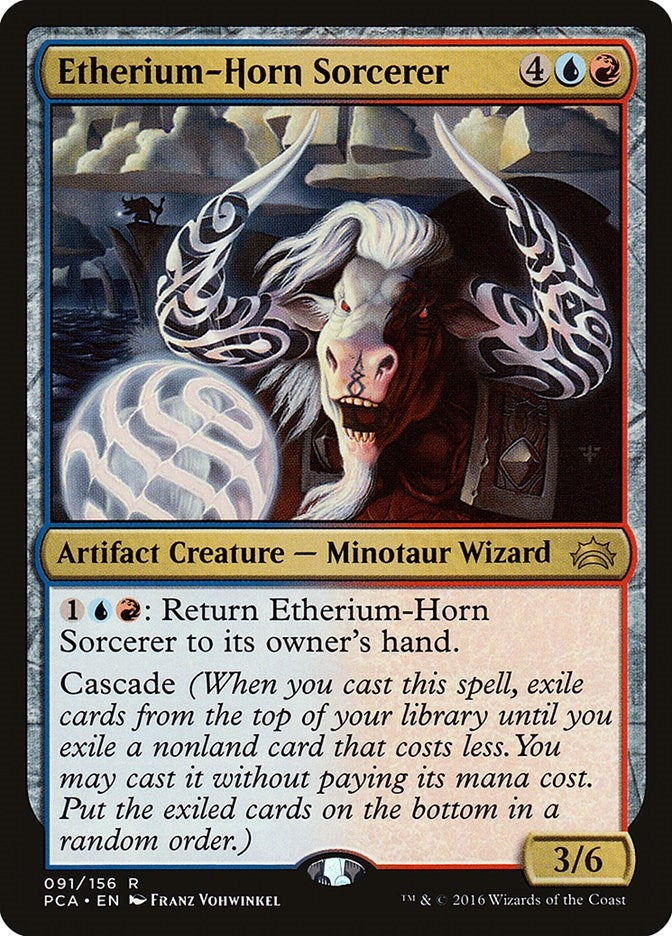 Image for Etherium-Horn Sorcerer (91) [Planechase Anthology]
