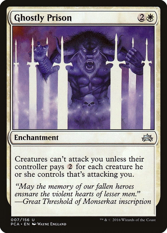 Image for Ghostly Prison (7) [Planechase Anthology]