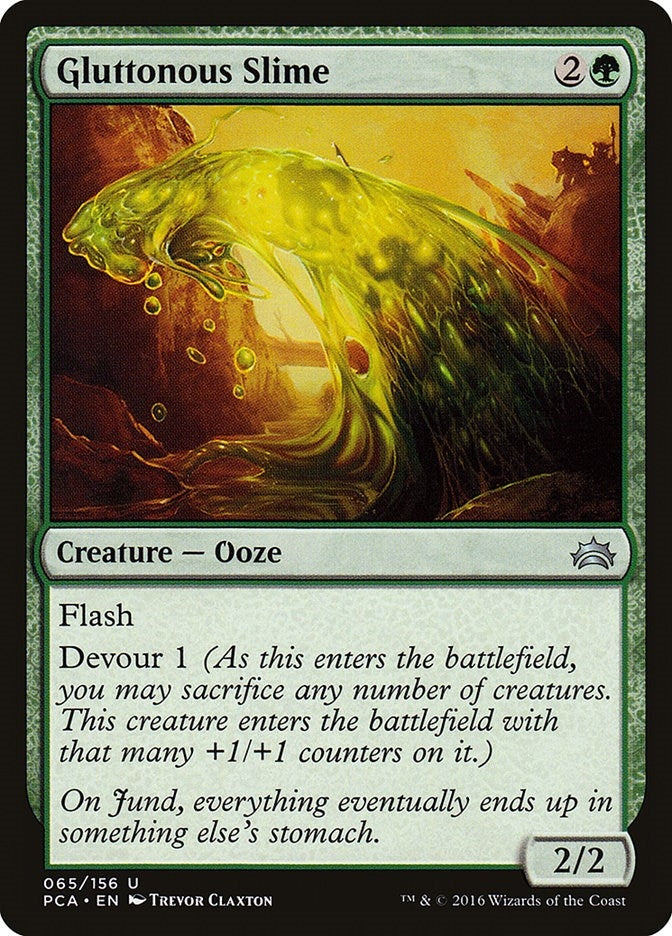 Image for Gluttonous Slime (65) [Planechase Anthology]