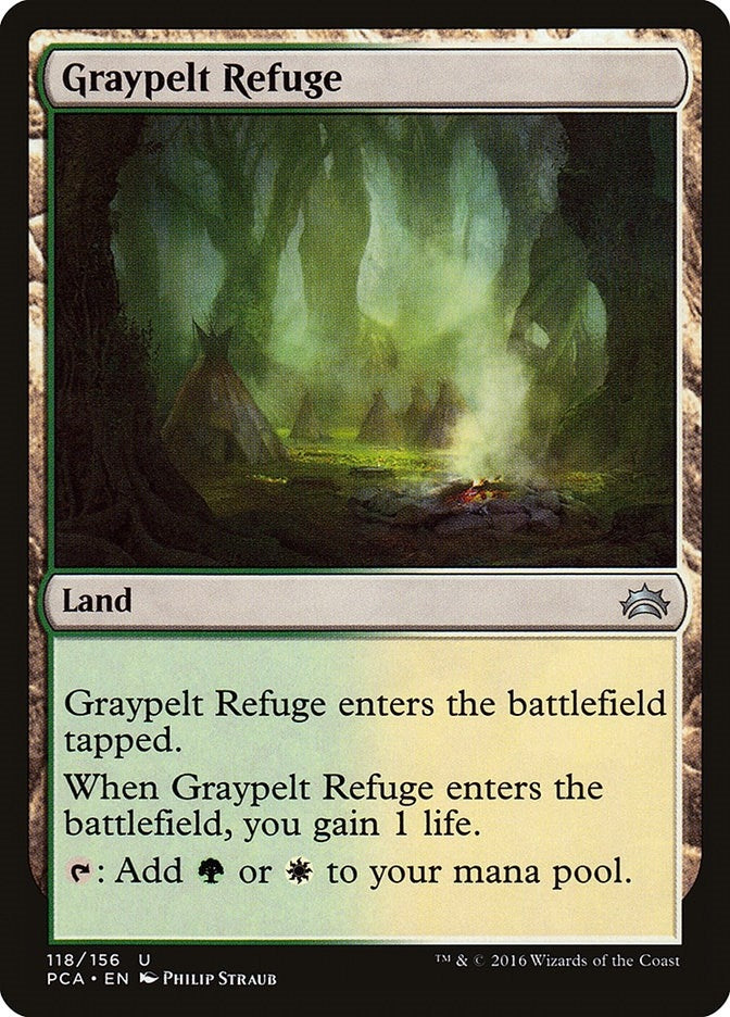 Image for Graypelt Refuge (118) [Planechase Anthology]