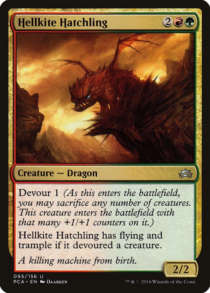 Image for Hellkite Hatchling (95) [Planechase Anthology]