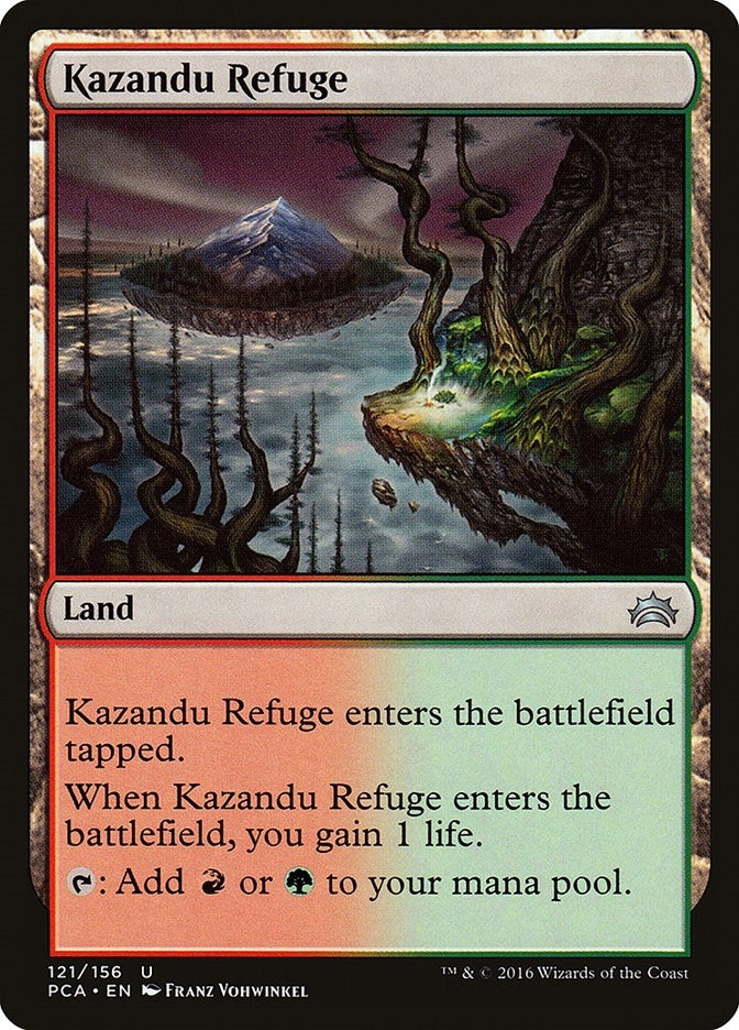 Image for Kazandu Refuge (121) [Planechase Anthology]