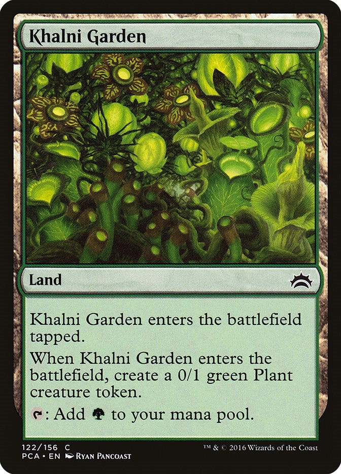 Image for Khalni Garden (122) [Planechase Anthology]