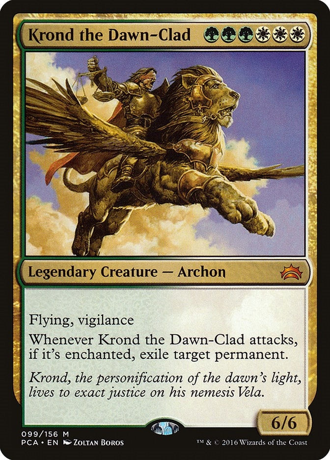 Image for Krond the Dawn-Clad (99) [Planechase Anthology]