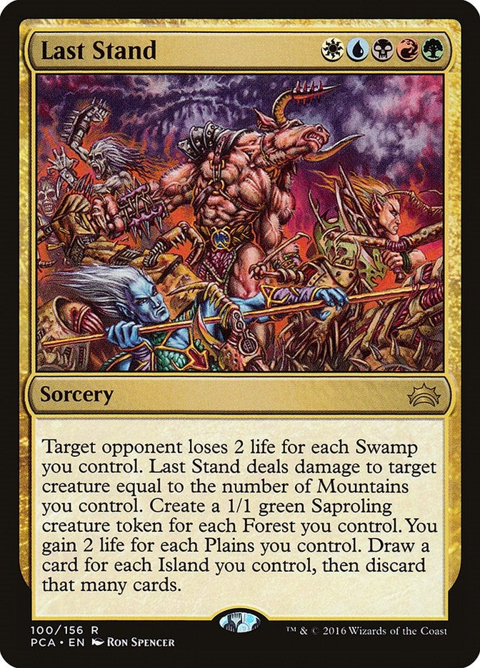 Image for Last Stand (100) [Planechase Anthology]