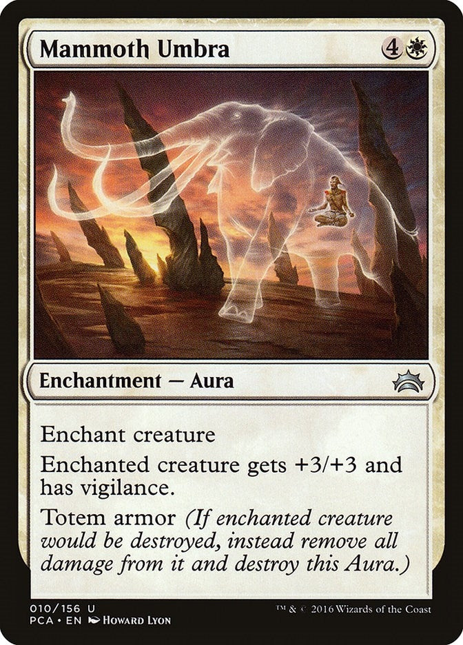 Image for Mammoth Umbra (10) [Planechase Anthology]