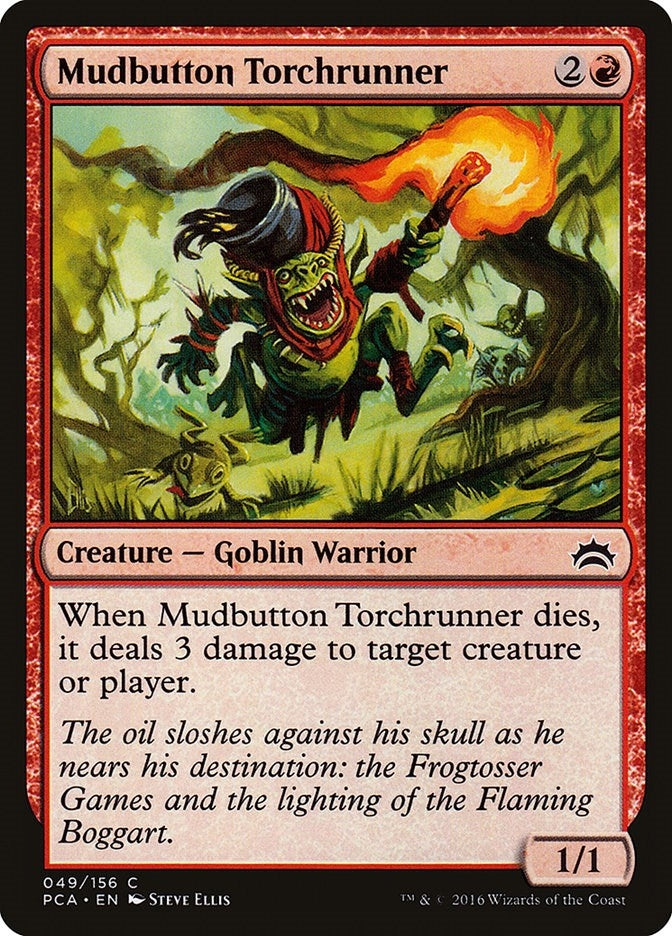 Image for Mudbutton Torchrunner (49) [Planechase Anthology]