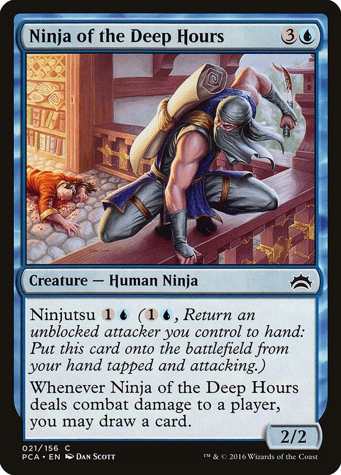 Image for Ninja of the Deep Hours (21) [Planechase Anthology]