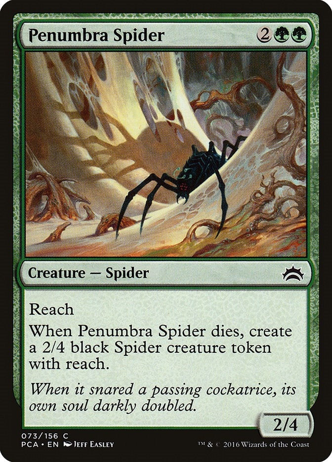 Image for Penumbra Spider (73) [Planechase Anthology]