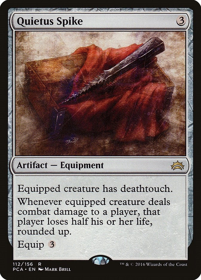 Image for Quietus Spike (112) [Planechase Anthology]