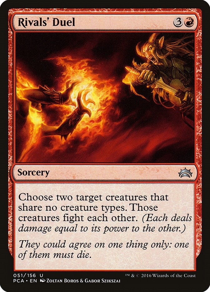 Image for Rivals' Duel (51) [Planechase Anthology]