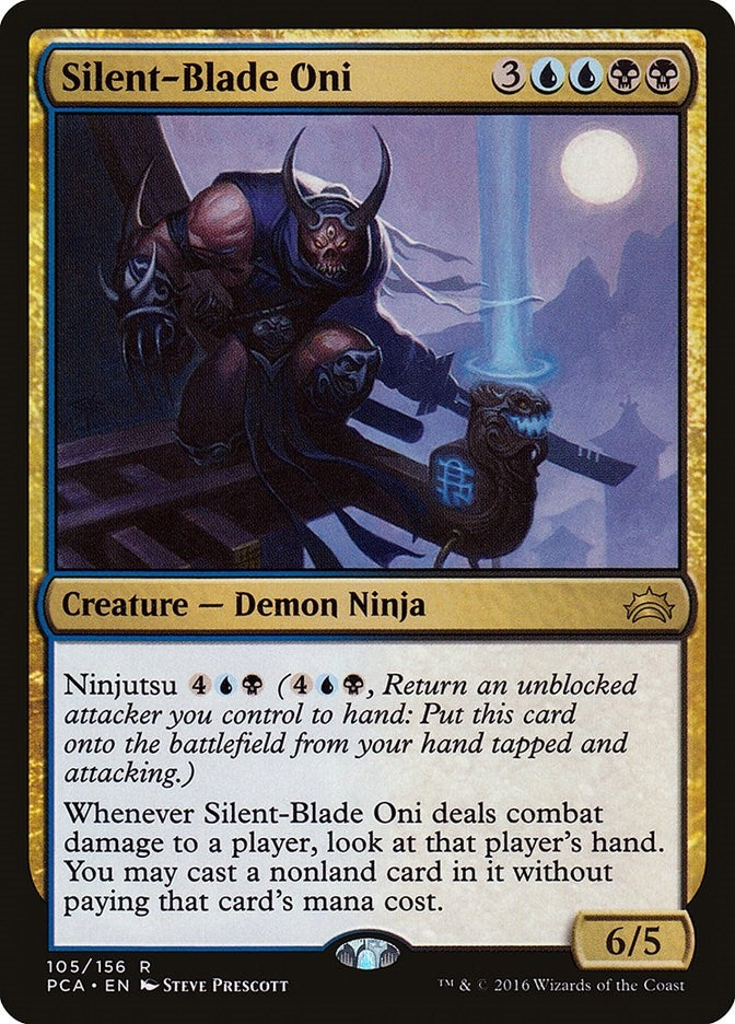 Image for Silent-Blade Oni (105) [Planechase Anthology]
