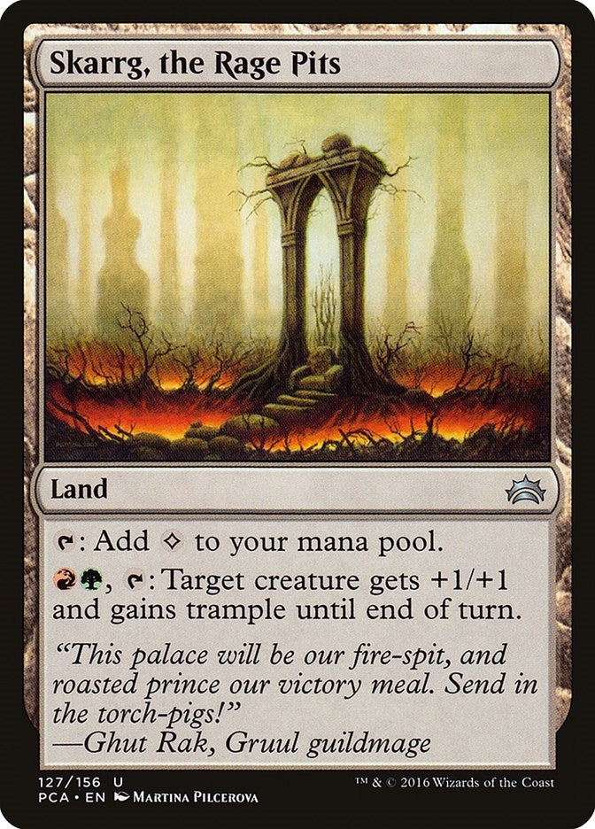 Image for Skarrg, the Rage Pits (127) [Planechase Anthology]