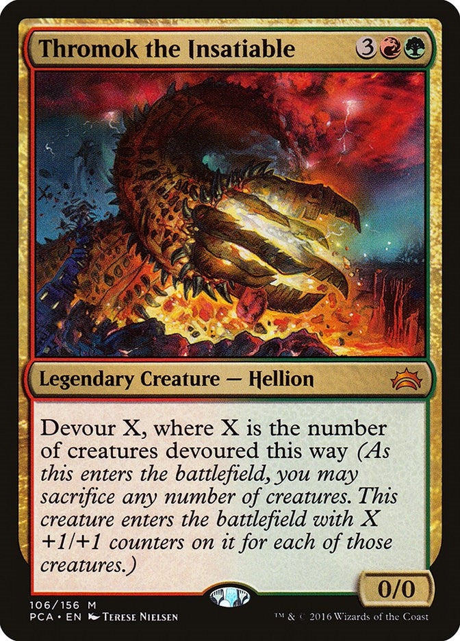 Image for Thromok the Insatiable (106) [Planechase Anthology]