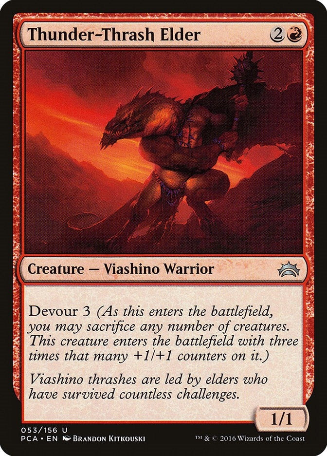 Image for Thunder-Thrash Elder (53) [Planechase Anthology]