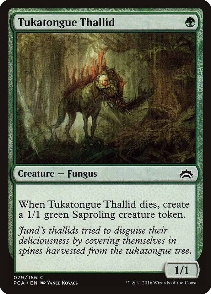 Image for Tukatongue Thallid (79) [Planechase Anthology]