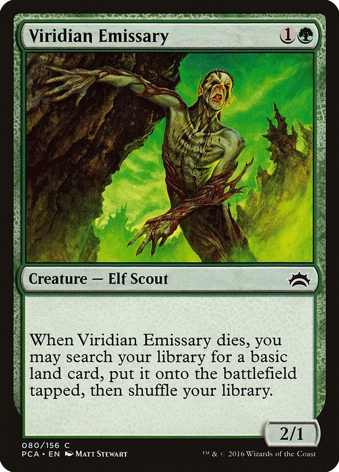 Image for Viridian Emissary (80) [Planechase Anthology]